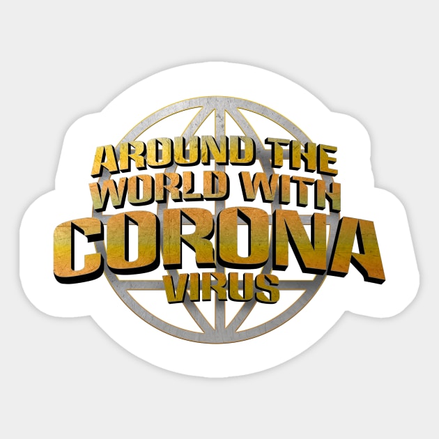 Corona World Sticker by cungtudaeast